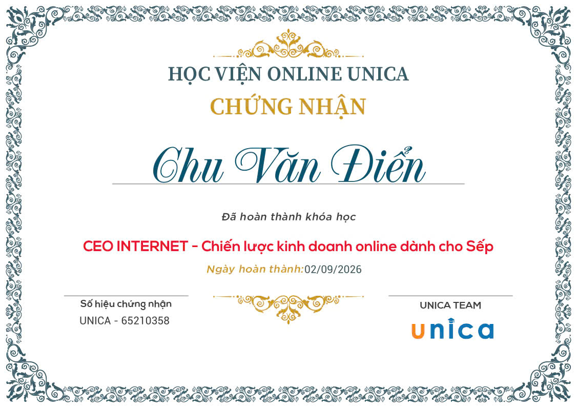 Chiến lược kinh doanh online đỉnh cao dành cho CEO