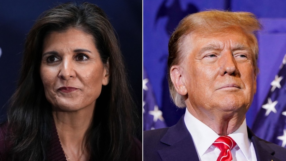 Donald Trump và Nikki Haley