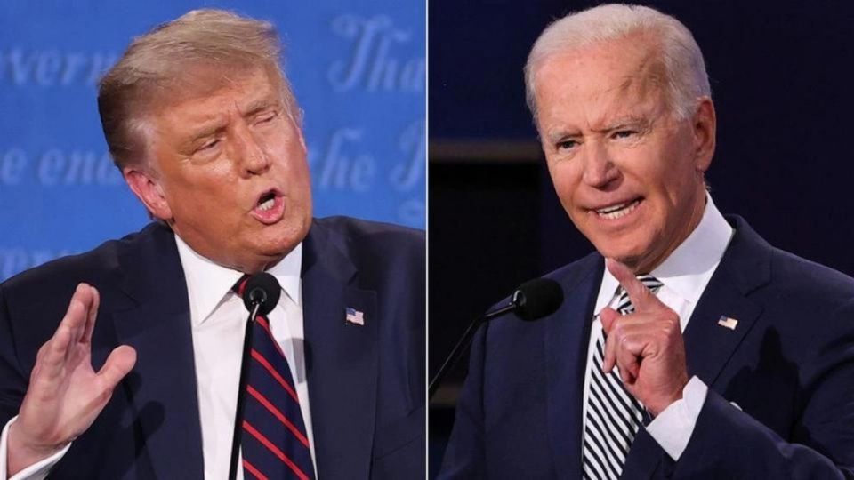 Donald Trump và Joe Biden tranh luận lần đầu năm 2024